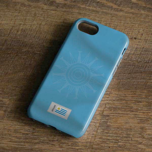 Uruguay Soccer Flag iPhone 8 Pro Case
